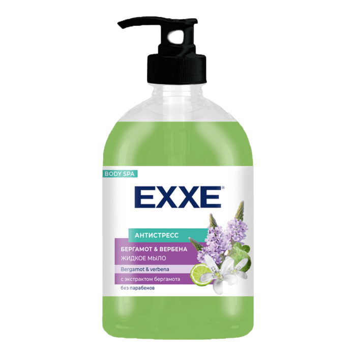Жидкое мыло 500 мл "EXXE", Бергамот и вербена