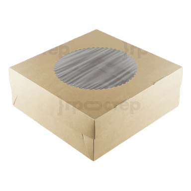 Упаковка бумажная для десертов/маффинов 250*250*100 ECO MUF 9