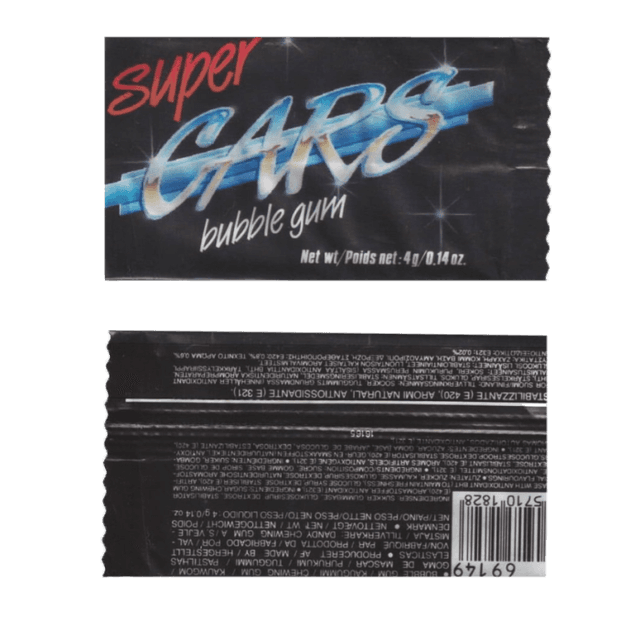 Жевательная резинка Super Сar 6 г (48 шт.упак)