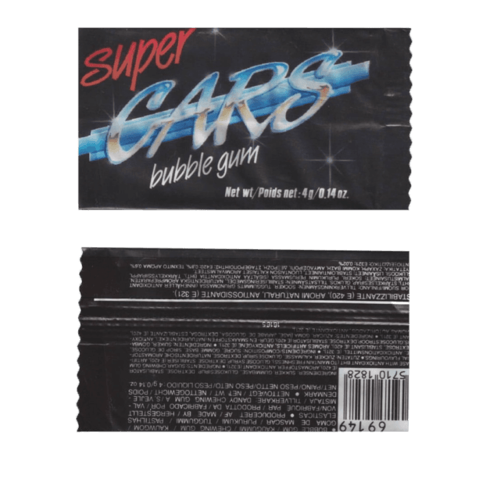 Жевательная резинка Super Сar 6 г (48 шт.упак)