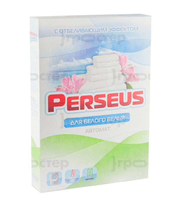 Стиральный порошок 400 г "PERSEUS" для белого белья автомат