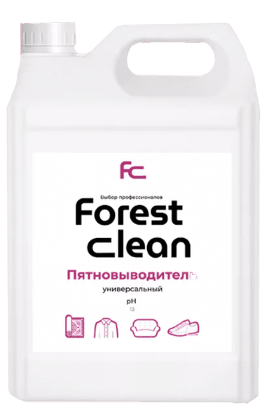 Пятновыводитель 5 л "FOREST clean" концентрат канистра