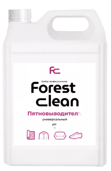 Пятновыводитель 5 л "FOREST clean" концентрат канистра