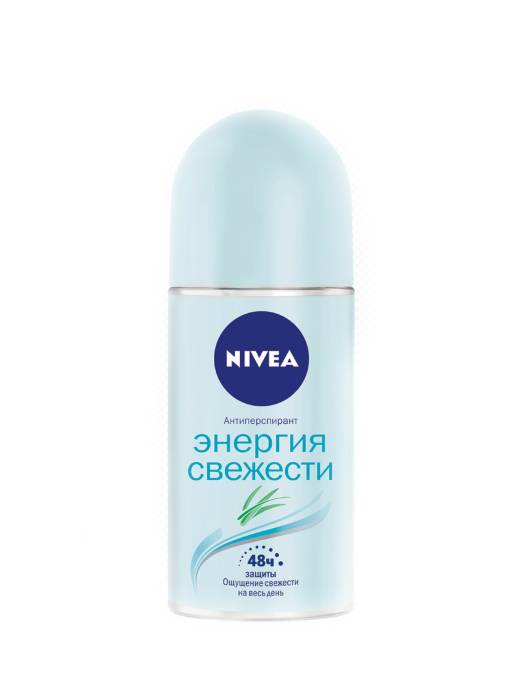 Дезодорант шариковый 50 мл "Nivea" ЖЕНСКИЙ, Энергия свежести