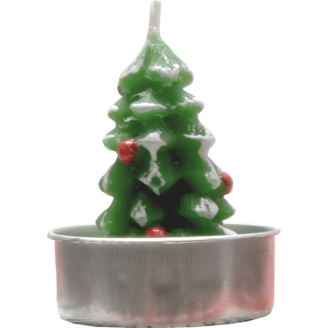 Свечи восковые НГ, фигурка в гильзе