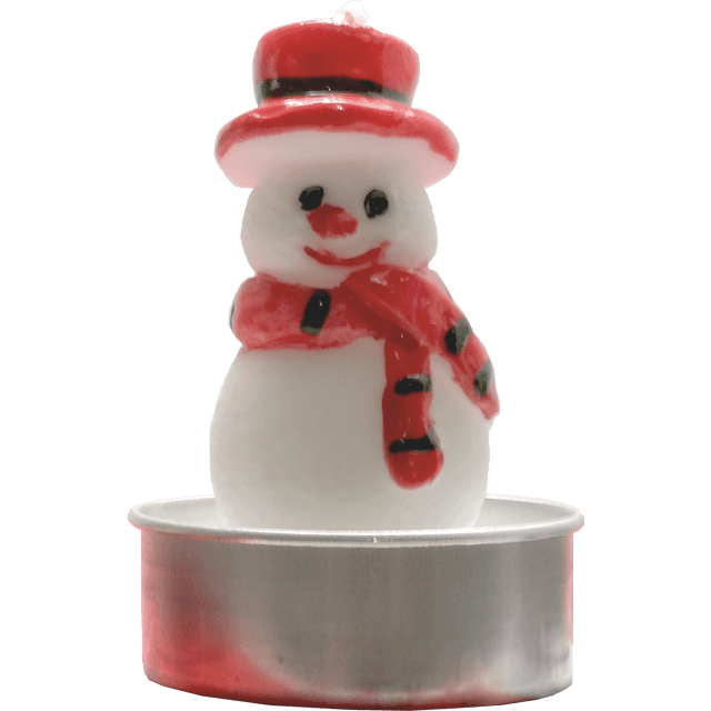 Свечи восковые НГ, фигурка в гильзе