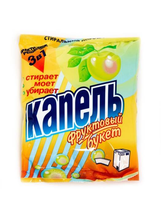 Стиральный порошок 100 г "Капель" Аист, Фруктовый букет