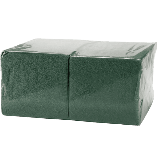 Салфетка бумажная Биг Пак Зеленая интенсив Lista (400 лист.упак)