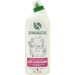 Кислотное средство для сантехники 1 л SYNERGETIC