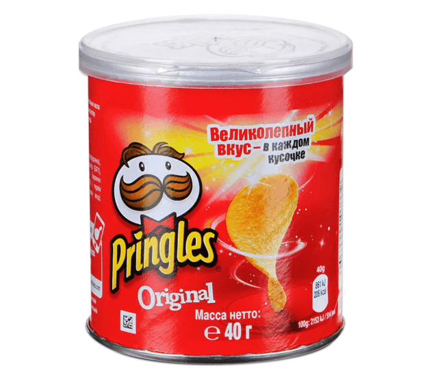 Чипсы "Pringles" 40г, Оригиналные