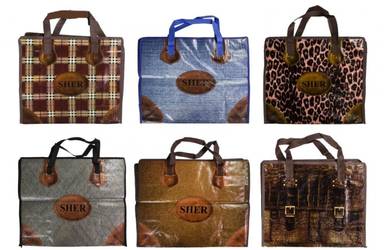 Сумка хозяйственная Кожа S4 50*42+23 см