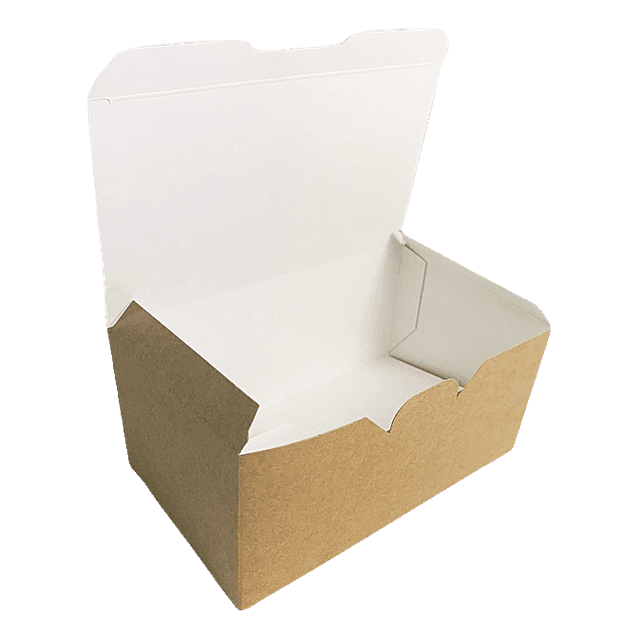 Коробка для наггетсов, крыльев, фри 115*75*45 мм FAST FOOD BOX S, КРАФТ OSQ