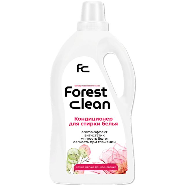 Кондиционер для белья 1 л "FOREST clean", Мягкое прикосновение
