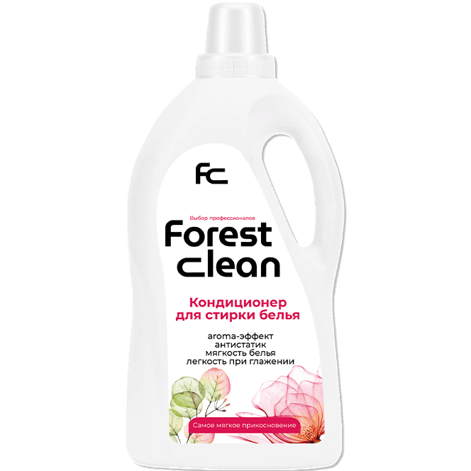 Кондиционер для белья 1 л "FOREST clean", Мягкое прикосновение