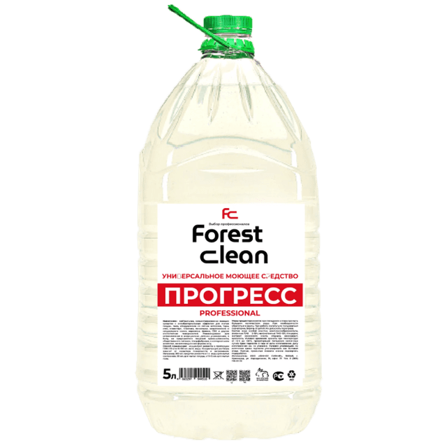 Универсальное моющее средство 5 л ПРОГРЕСС Forest Clean ПЭТ