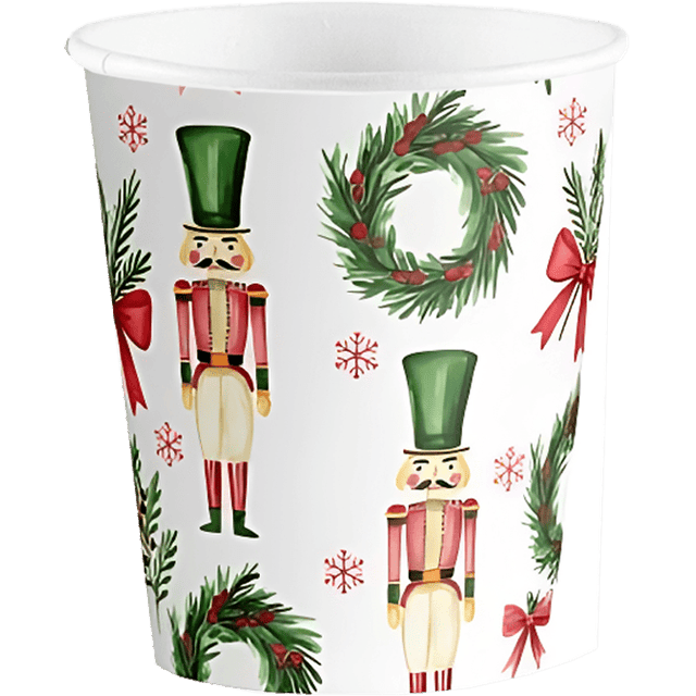 Стакан бумажный НГ 250 мл Щелкунчик D-80 мм инт