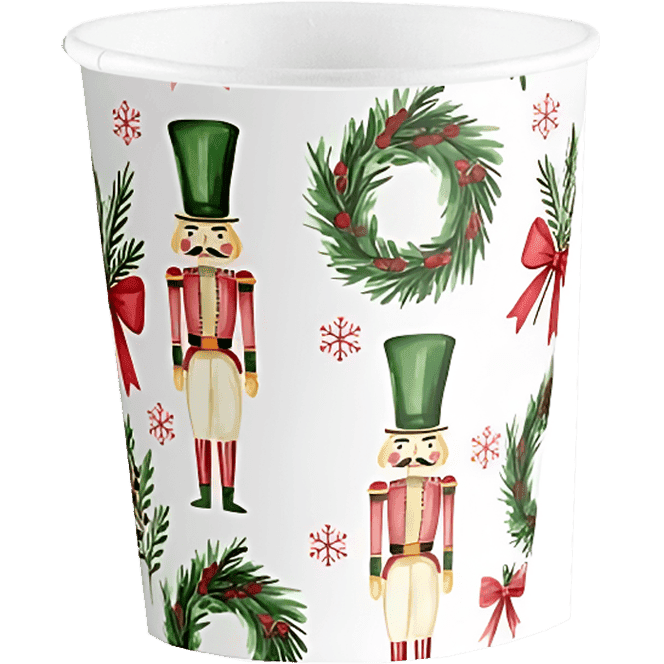 Стакан бумажный НГ 250 мл Щелкунчик D-80 мм инт