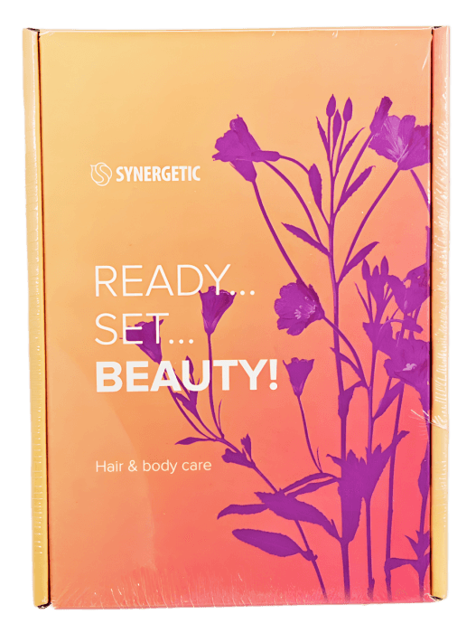 Подарочный набор Мыло жидкое 380 мл + крем для рук и тела 380 мл SYNERGETIC Beauty Set 2.3