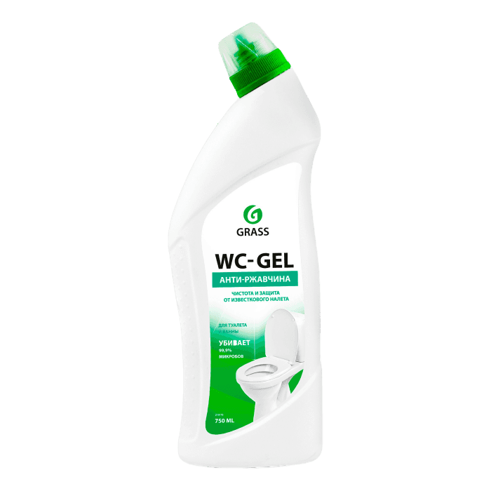 Cредство для чистки сантехники «WC-Gel» 750 мл Grass