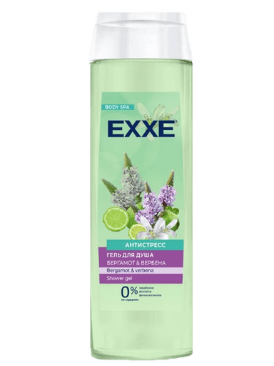 Гель для душа 400 мл "EXXE" Бергамот и вербена