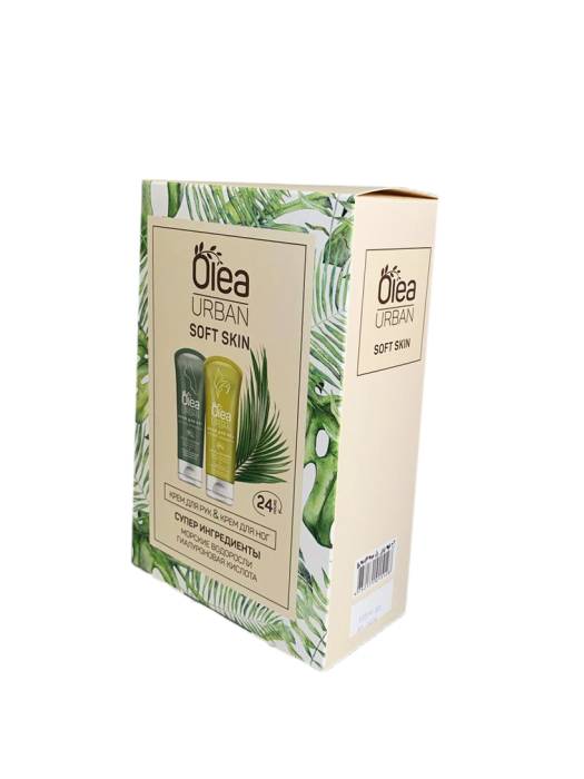 Подарочный набор "OLEA" URBAN Soft Skin/Крем для рук увлажняющий 75 мл + Крем для ног восстанавливающий 75 мл