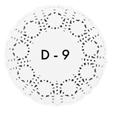 Ажурные салфетки D-9 см (250 шт.упак)