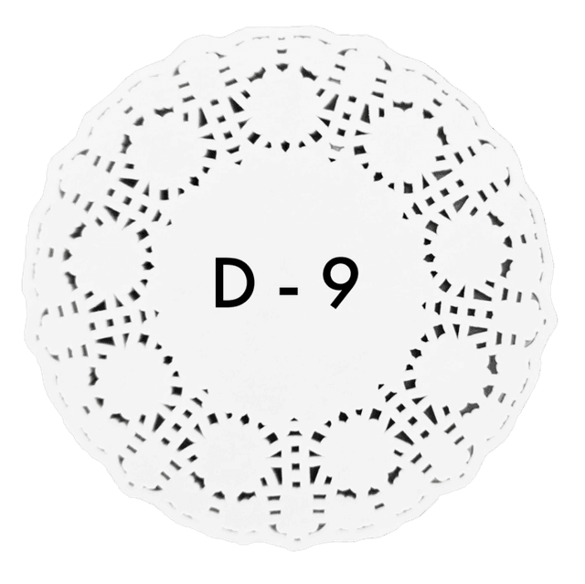 Ажурные салфетки D-9 см (250 шт.упак)
