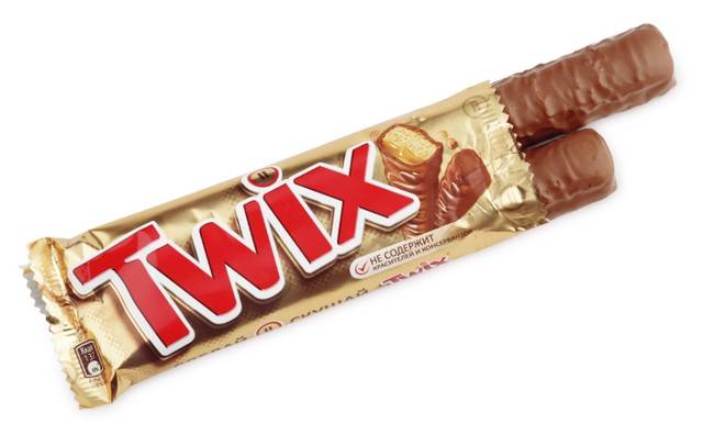 Шоколадный батончик "Twix" 55 г