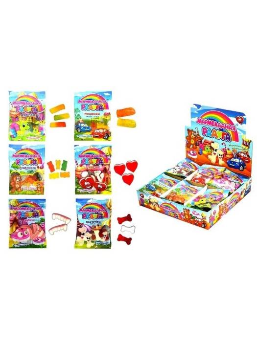 Мармеладная "Радуга" 20г (36 шт.упак)