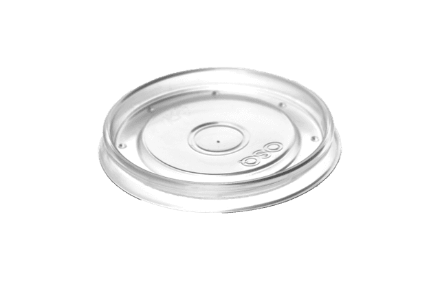 Крышка к контейнеру супнице OSQ Round Bowl PP 100 плоская