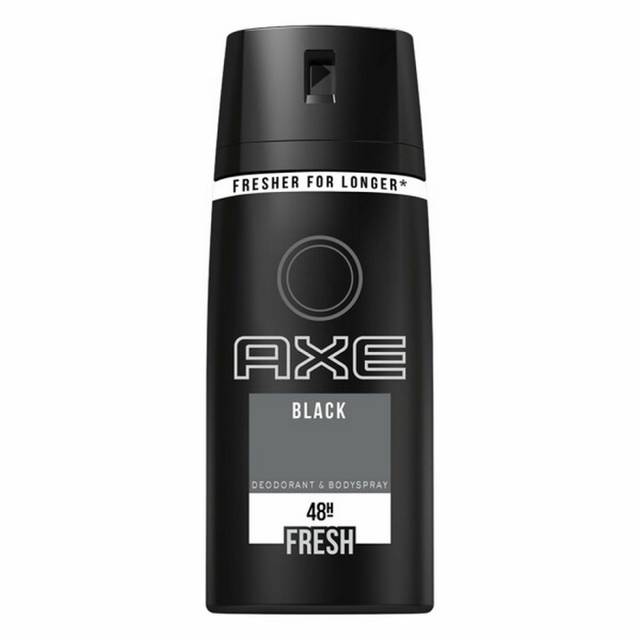 Дезодорант спрей 150 мл "Axe" МУЖСКОЙ аэрозоль, Black fresh/Блэк фреш