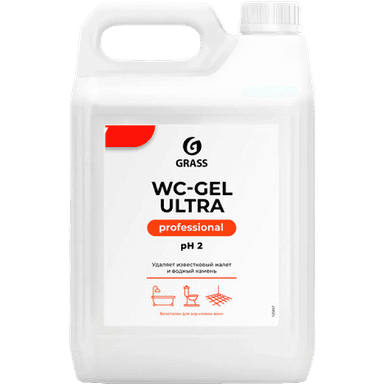 Средство для чистки сантехники 5л WC-Gel GRASS