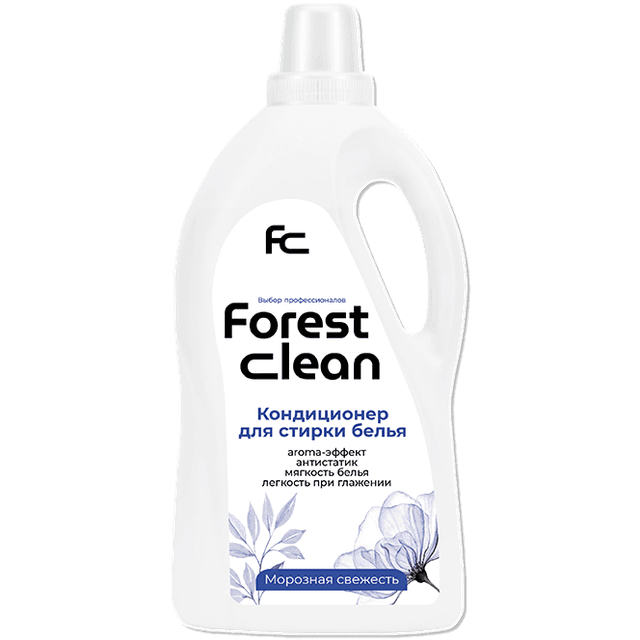 Кондиционер для белья 1 л "FOREST clean", Морозная свежесть