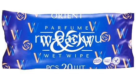 Салфетка влажная 20 шт. "W&W" Orient (20 салф.шт)