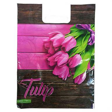 Пакет 30*40 см "Свидание" 30 мкм прорезь