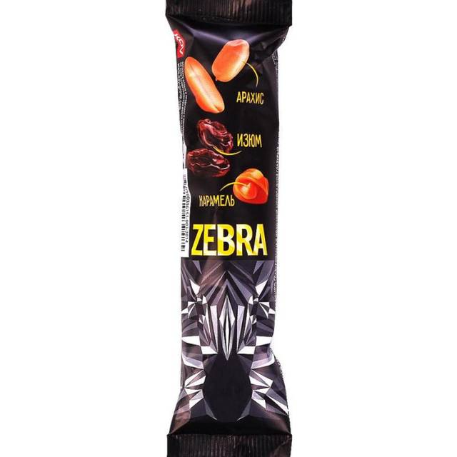 Шоколадный батончик "Zebra" 40 г