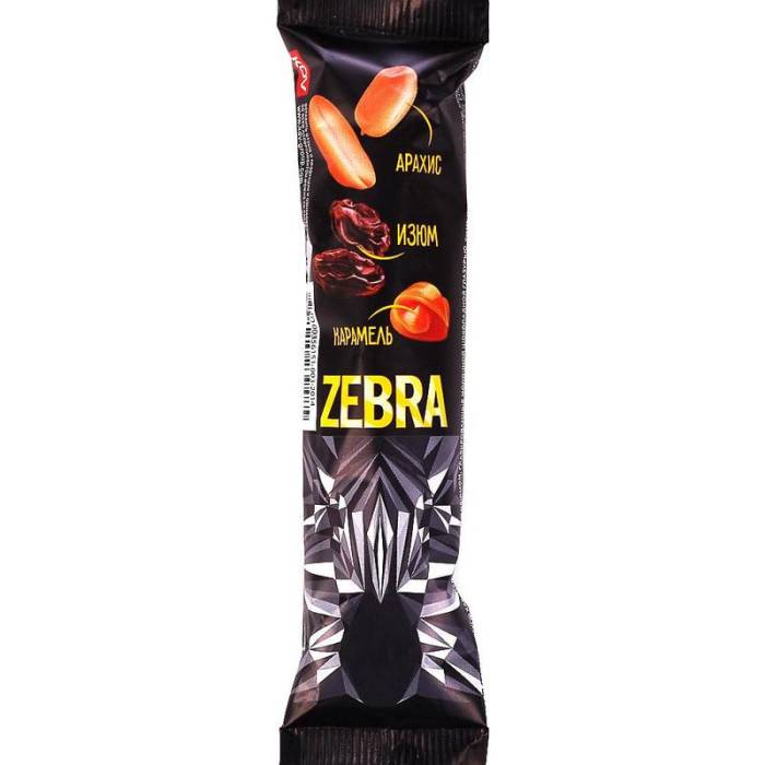 Шоколадный батончик "Zebra" 40 г