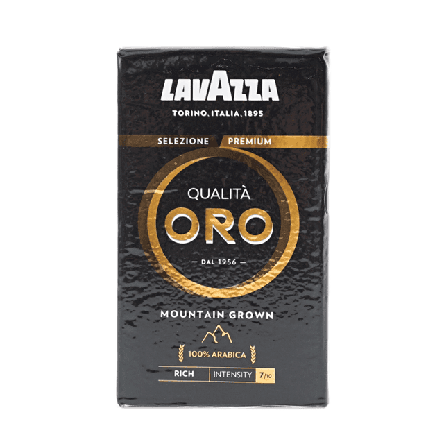 Кофе молотый 250 гр "Lavazza" Oro Черная уп, вакуумная уп, арабика