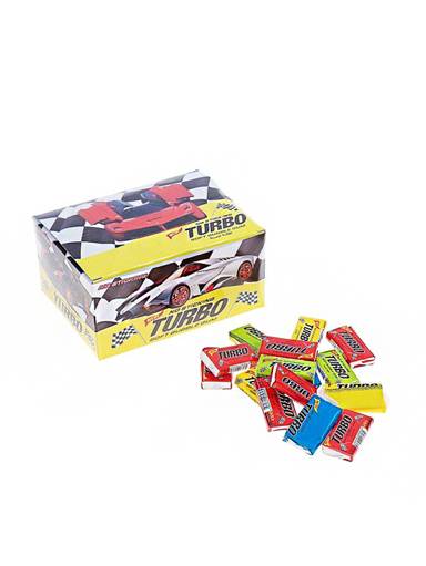 Жевательная резинка "ТУРБО" 4,5г (100 шт.упак)