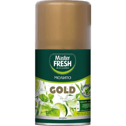 Освежитель воздуха 250 мл "Master FRESH GOLD" сменный баллон, Мохито