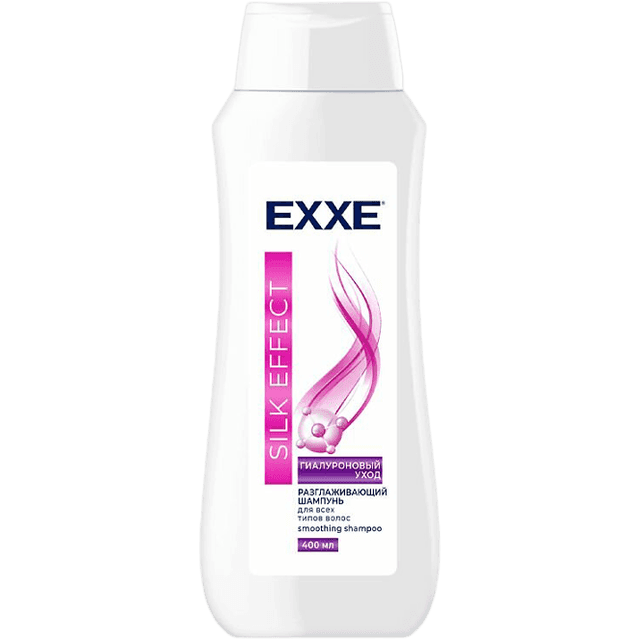 Шампунь 400 мл "EXXE" SILK EFFECT Гиалуроновый уход