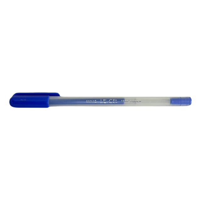 Ручка гелевая 0,5 мм СИНЯЯ "MIRAE"