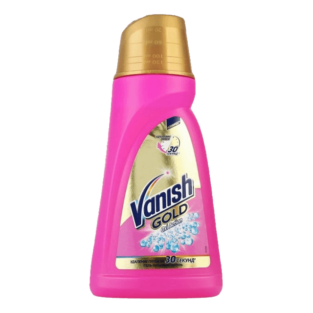 Пятновыводитель 1 л "VANISH" GOLD OXI Action гель, Розовый