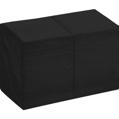 Салфетка бумажная Биг Пак ЧЕРНЫЙ 24*24 (400 лист.пач)