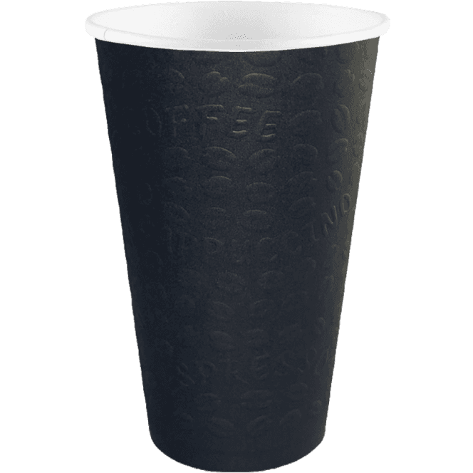 Стакан бумажный 400 мл CoffeeTouch D-90 мм SAM, Черный