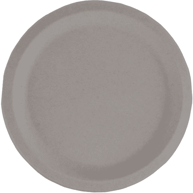 Тарелка бумажная D-175 мм OSQ PLATE Pulp