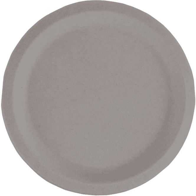 Тарелка бумажная D-175 мм OSQ PLATE Pulp