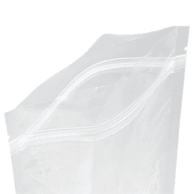 Пакет дой-пак 105*150 "30+30" мм прозрачный zip