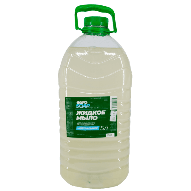 Мыло жидкое 5 л EURO SOAP, ПЭТ
