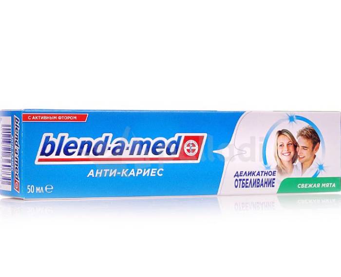 Зубная паста 50 мл "Blend-a-med", Анти-Кариес Мята